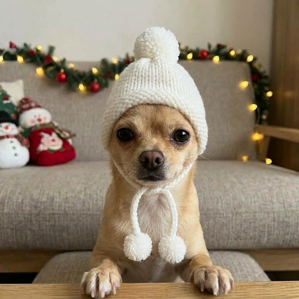 Gorro de Crochet para Mascotas